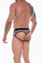 Erkek Desenli Jockstrap Çamaşır Erkek Desenli Jockstrap Çamaşır