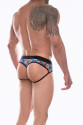 Erkek Desenli Jockstrap Çamaşır Erkek Desenli Jockstrap Çamaşır
