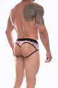 Erkek Desenli Jockstrap Çamaşır Erkek Desenli Jockstrap Çamaşır
