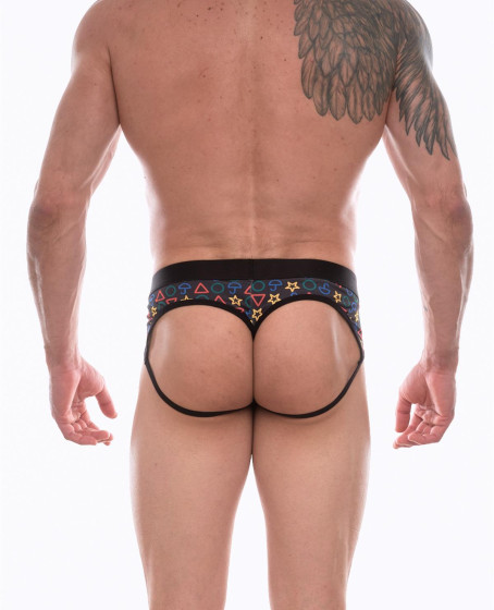 Erkek Desenli Jockstrap Çamaşır