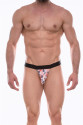 Erkek Desenli Jockstrap Çamaşır Erkek Desenli Jockstrap Çamaşır