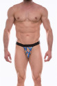 Erkek Desenli Jockstrap Çamaşır