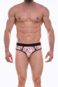 Erkek Desenli Jockstrap Çamaşır Erkek Desenli Jockstrap Çamaşır