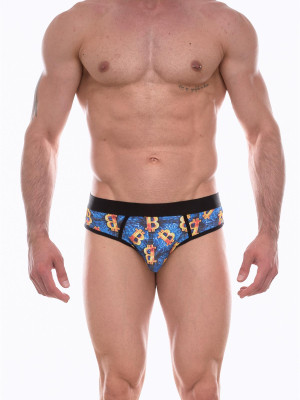 Erkek Desenli Jockstrap Çamaşır