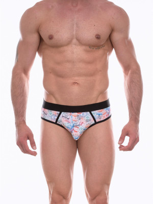 Erkek Desenli Jockstrap Çamaşır