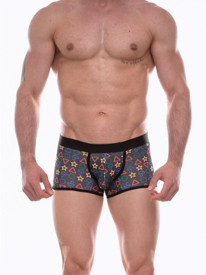 Erkek Desenli Mini Boxer