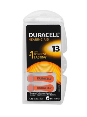 Duracell 13 Numara İşitme Cihazı Pili 6'Lı Paket Duracell 13 Numara İşitme Cihazı Pili 6'Lı Paket
