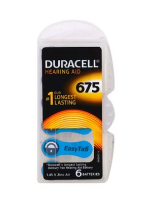 Duracell 675 Numara İşitme Cihazı Pili 6'Lı Paket Duracell 675 Numara İşitme Cihazı Pili 6'Lı Paket