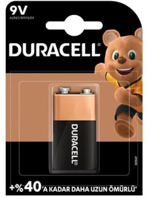 Duracell 9V Alkalin Pil Duracell 9V Alkalin Pil