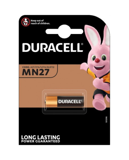 Duracell MN27 / A27 / 27A 12V Pil