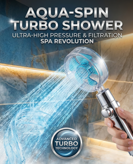 Duş Başlığı Turbo Pervaneli Serinletici Tasarım Duş Başlığı Turbo Pervaneli Serinletici Tasarım