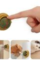 Duvara Yapışan Dönen Kedi Nanesi Cat Oyun Topu Doğal Kedi Oyuncağı Duvara Yapışan Dönen Kedi Nanesi Cat Oyun Topu Doğal Kedi Oyuncağı