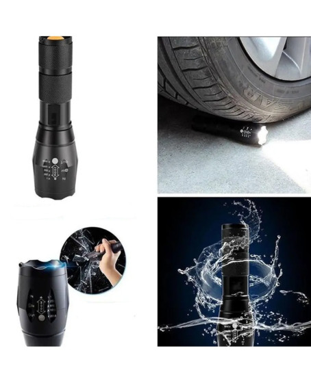 El Feneri Beyaz Sarı Ve Mor Renk Aydınlatma Q5 Led El Feneri Beyaz Sarı Ve Mor Renk Aydınlatma Q5 Led