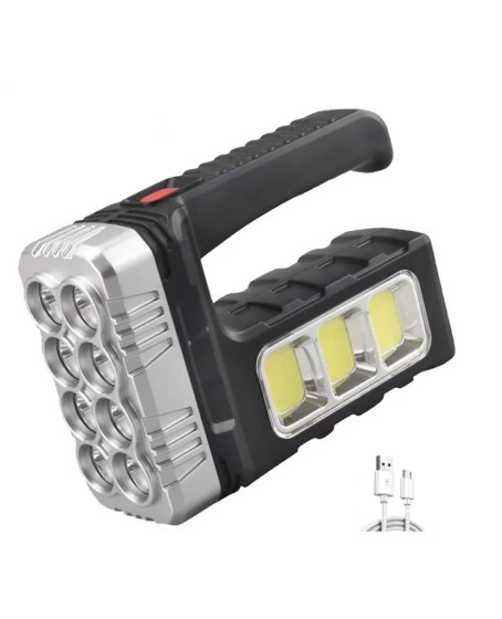 El Feneri Solar Panelli Ledli Powerbank Cob Fener El Feneri Solar Panelli Ledli Powerbank Cob Fener