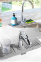 Elastik Mutfak Banyo Musluk Matı Düzenleyici Kaydırmaz Taban Organizer Lavabo Kenar Matı Elastik Mutfak Banyo Musluk Matı Düzenleyici Kaydırmaz Taban Organizer Lavabo Kenar Matı