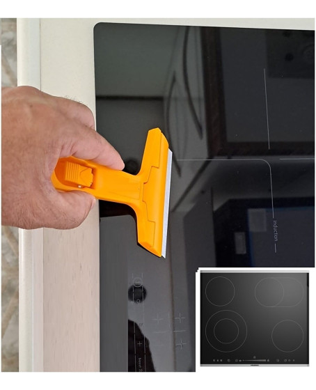 Eltos Çok Fonksiyonlu Profesyonel Cam Kazıma Bıçağı 2 Adet Yedek Bıçak Hediyeli Eltos Çok Fonksiyonlu Profesyonel Cam Kazıma Bıçağı 2 Adet Yedek Bıçak Hediyeli