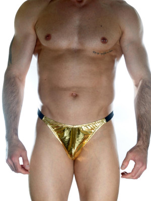 Erkek Arkası Büzgülü Gold Brazillian Slip Erkek Arkası Büzgülü Gold Brazillian Slip
