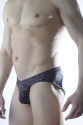 Erkek Daire Desenli Fantezi Jockstrap Erkek Daire Desenli Fantezi Jockstrap