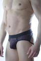Erkek Daire Desenli Fantezi Jockstrap Erkek Daire Desenli Fantezi Jockstrap