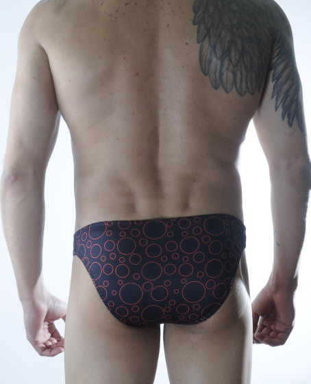 Erkek Daire Desenli Slip Çamaşır Erkek Daire Desenli Slip Çamaşır