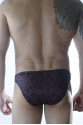 Erkek Daire Desenli Slip Çamaşır Erkek Daire Desenli Slip Çamaşır