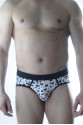 Erkek Desenli Fantezi Jockstrap İç Çamaşırı