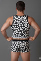 Erkek Desenli Tank Top Boxer Takımı