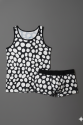 Erkek Desenli Tank Top Boxer Takımı