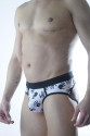 Erkek El Desenli Fantezi Jockstrap Erkek El Desenli Fantezi Jockstrap