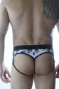 Erkek El Desenli Fantezi Jockstrap Erkek El Desenli Fantezi Jockstrap