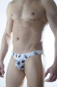 Erkek El Desenli Slip İç Çamaşırı