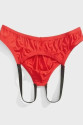 Erkek Fantazi Kırmızı Jockstrap İç Giyim Erkek Fantazi Kırmızı Jockstrap İç Giyim