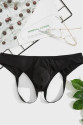 Erkek Fantazi Siyah Jockstrap İç Giyim