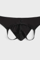 Erkek Fantazi Siyah Jockstrap İç Giyim