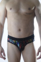 Erkek Fantezi Desenli Slip İç Giyim