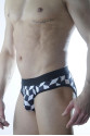 Erkek Fantezi Küp Desenli Jockstrap