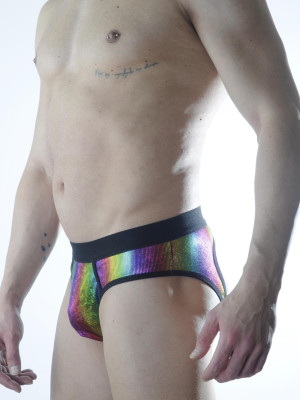 Erkek Fantezi Renkli Jockstrap