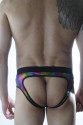 Erkek Fantezi Renkli Jockstrap
