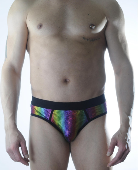 Erkek Fantezi Renkli Jockstrap