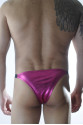 Erkek Fuşya Lame Brazillian Slip İç Giyim