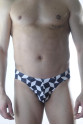 Erkek Küp Desenli Fantezi Jockstrap