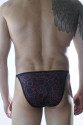 Erkek Metalli Daire Desenli Slip