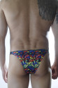 Erkek Renkli Desenli Brazillian Slip Erkek Renkli Desenli Brazillian Slip
