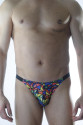Erkek Renkli Desenli Brazillian Slip Erkek Renkli Desenli Brazillian Slip