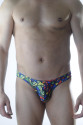 Erkek Renkli Desenli Slip İç Çamaşırı