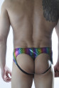 Erkek Renkli Fantezi Jockstrap İç Giyim Erkek Renkli Fantezi Jockstrap İç Giyim