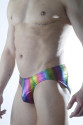 Erkek Renkli Fantezi Jockstrap İç Giyim Erkek Renkli Fantezi Jockstrap İç Giyim