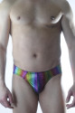 Erkek Renkli Fantezi Jockstrap İç Giyim Erkek Renkli Fantezi Jockstrap İç Giyim
