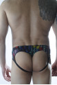Erkek Renkli Fantezi Jockstrap İç Giyim Erkek Renkli Fantezi Jockstrap İç Giyim
