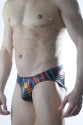 Erkek Renkli Fantezi Jockstrap İç Giyim Erkek Renkli Fantezi Jockstrap İç Giyim